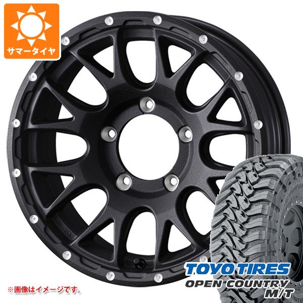 【タイヤ交換対象】ジムニー JB64W用 サマータイヤ トーヨー オープンカントリー M/T LT225/75R16 103/100Q ホワイトレター マッドヴァンス08 5.5-16 タイヤホイール4本セット｜タイヤ1番OFF-ROAD