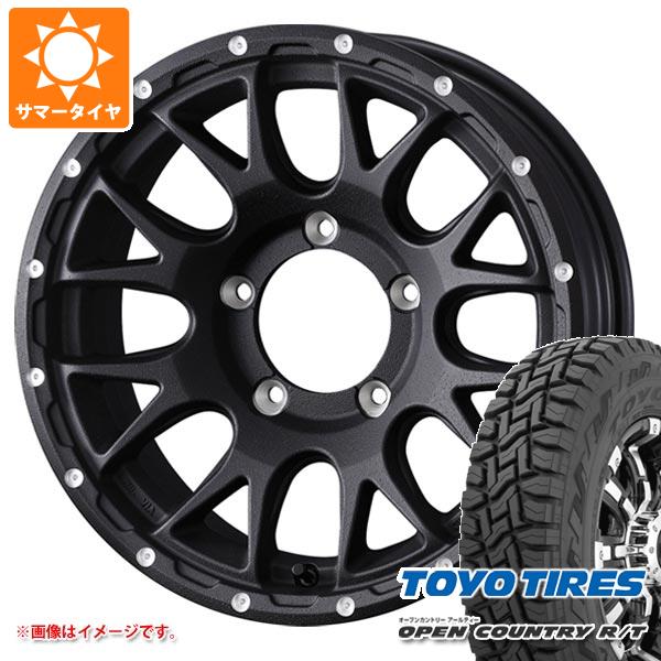 【タイヤ交換対象】5本セット スズキ ジムニーノマド JC74W用 サマータイヤ トーヨー オープンカントリー R/T 235/70R16 106Q ホワイトレター マッドヴァンス08 6.0-16 タイヤホイール5本セット
