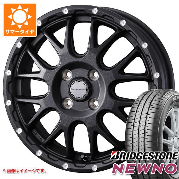 【タイヤ交換対象】2026年製 サマータイヤ 165/55R15 75V ブリヂストン ニューノ マッドヴァンス08 4.5-15 タイヤホイール4本セット|タイヤ1番OFF-ROAD