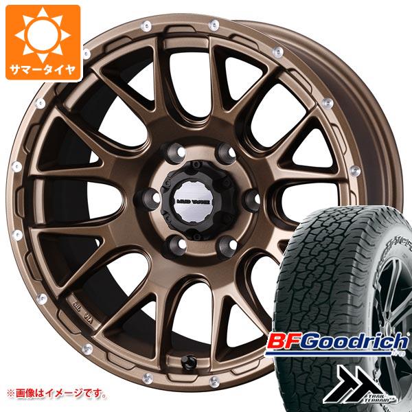 【タイヤ交換対象】サマータイヤ 265/65R17 112T BFグッドリッチ トレールテレーンT/A アウトラインホワイトレター マッドヴァンス08 8.0-17 タイヤホイール4本セット|タイヤ1番OFF-ROAD