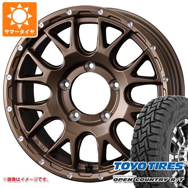 【タイヤ交換対象】5本セット スズキ ジムニーノマド JC74W用 サマータイヤ トーヨー オープンカントリー R/T 235/70R16 106Q ホワイトレター マッドヴァンス08 6.0-16 タイヤホイール5本セット