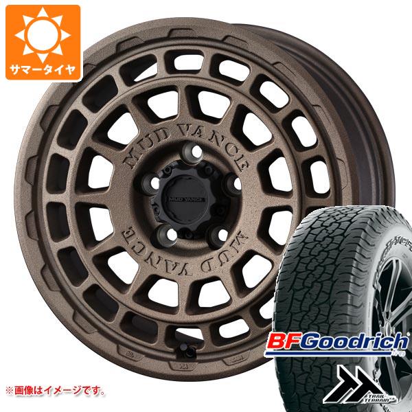 【タイヤ交換対象】RAV4 50系用 サマータイヤ BFグッドリッチ トレールテレーンT/A 265/65R17 112T アウトラインホワイトレター マッドヴァンスX タイプF 7.0-17 タイヤホイール4本セット｜タイヤ1番OFF-ROAD