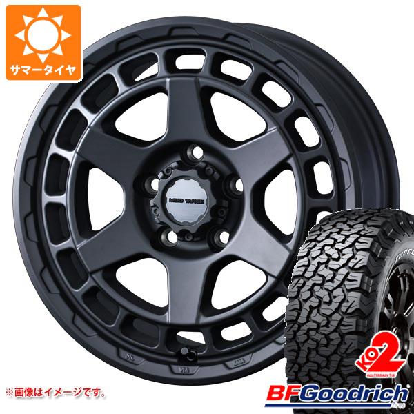 【タイヤ交換対象】5本セット ジープ ラングラー JK/JL系用 サマータイヤ BFグッドリッチ オールテレーンT/A KO2 33x12.50R17LT 120S ブラックレター マッドヴァンスX タイプS タイヤホイール5本セット|タイヤ1番OFF-ROAD
