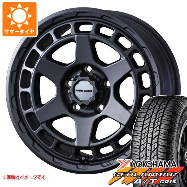 【タイヤ交換対象】RAV4 50系用 サマータイヤ ヨコハマ ジオランダー A/T G015 P245/70R16 106T アウトラインホワイトレター マッドヴァンスX タイプS 7.0-16 タイヤホイール4本セット
