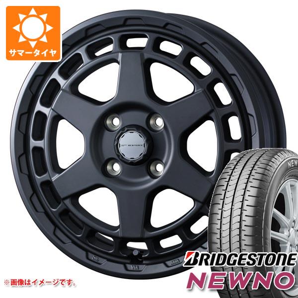 【タイヤ交換対象】ミツビシ デリカミニ B30系用 2026年製 サマータイヤ ブリヂストン ニューノ 165/65R15 81S マッドヴァンスX タイプS 4.5-15 タイヤホイール4本セット