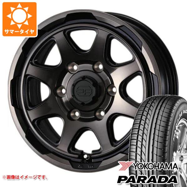 【タイヤ交換対象】ハイエース 200系用 2026年製 サマータイヤ ヨコハマ パラダ PA03 215/65R16C 109/107S ホワイトレター スタットベルク 6.5-16 タイヤホイール4本セット