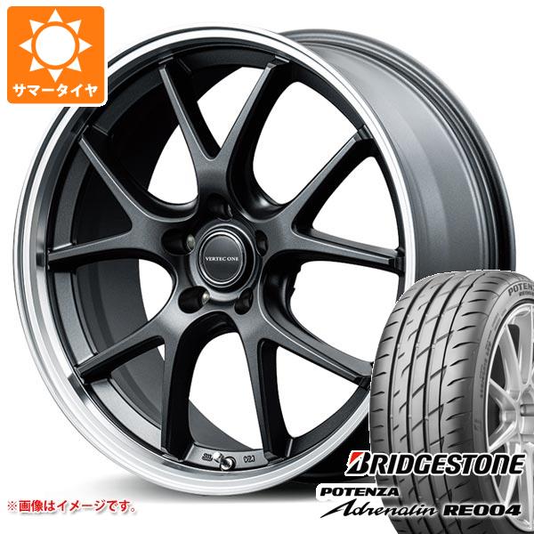 【タイヤ交換対象】サマータイヤ 215/45R18 93W XL ブリヂストン ポテンザ アドレナリン RE004 ヴァーテックワン エグゼ5 Vセレクション 7.0-18 タイヤホイール4本セット|タイヤ1番OFF-ROAD