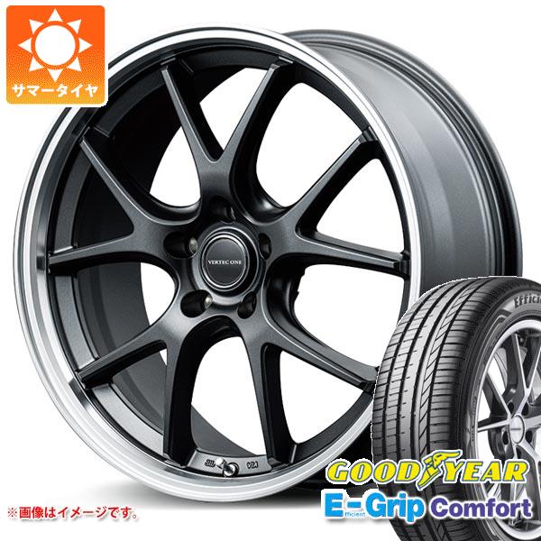 【タイヤ交換対象】サマータイヤ 165/55R15 75V グッドイヤー エフィシエントグリップコンフォート ヴァーテックワン エグゼ5 Vセレクション 4.5-15 タイヤホイール4本セット