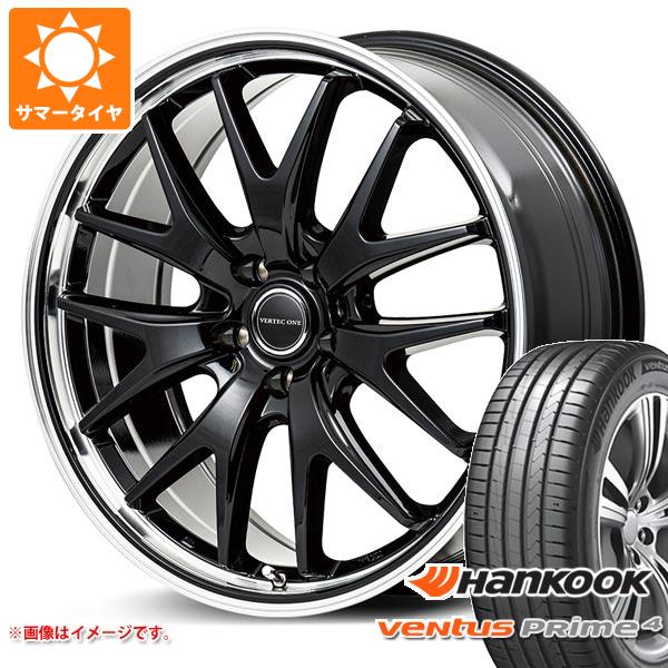 【タイヤ交換対象】サマータイヤ 195/65R16 92V ハンコック ベンタス プライム4 K135 ヴァーテックワン エグゼ7 6.0-16 タイヤホイール4本セット
