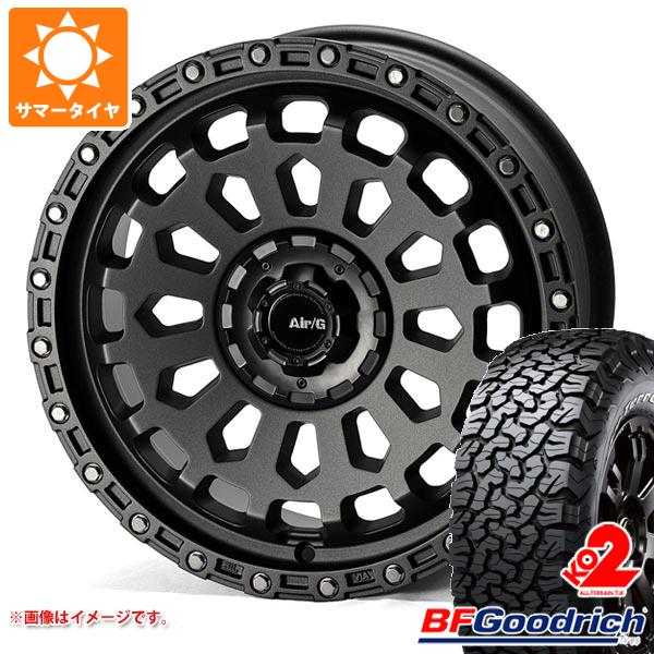 【タイヤ交換対象】サマータイヤ 245/65R17 111/108S BFグッドリッチ オールテレーンT/A KO2 ホワイトレター エアージー ヴァルカン 7.0-17 タイヤホイール4本セット