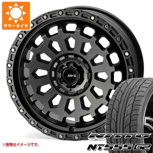 【タイヤ交換対象】サマータイヤ 235/50R18 101Y XL ニットー NT555 G2 エアージー ヴァルカン 8.0-18 タイヤホイール4本セット|タイヤ1番OFF-ROAD