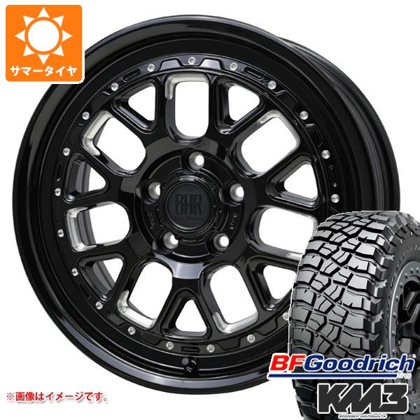【タイヤ交換対象】RAV4 50系用 サマータイヤ BFグッドリッチ マッドテレーンT/A KM3 LT245/65R17 111/108Q バークレイハードロック ヒューロン 7.0-17 タイヤホイール4本セット 148,451円