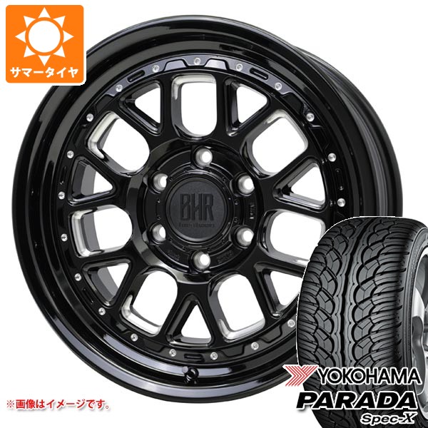 【タイヤ交換対象】トヨタ ランドクルーザー300用 サマータイヤ ヨコハマ パラダ スペック-X PA02 275/55R20 117V REINF バークレイハードロック ヒューロン 8.5-20 タイヤホイール4本セット|タイヤ1番OFF-ROAD