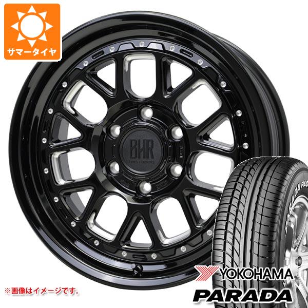 【タイヤ交換対象】NV350キャラバン E26用 2026年製 サマータイヤ ヨコハマ パラダ PA03 215/65R16C 109/107S ホワイトレター バークレイハードロック ヒューロン 6.5-16 タイヤホイール4本セット｜タイヤ1番OFF-ROAD