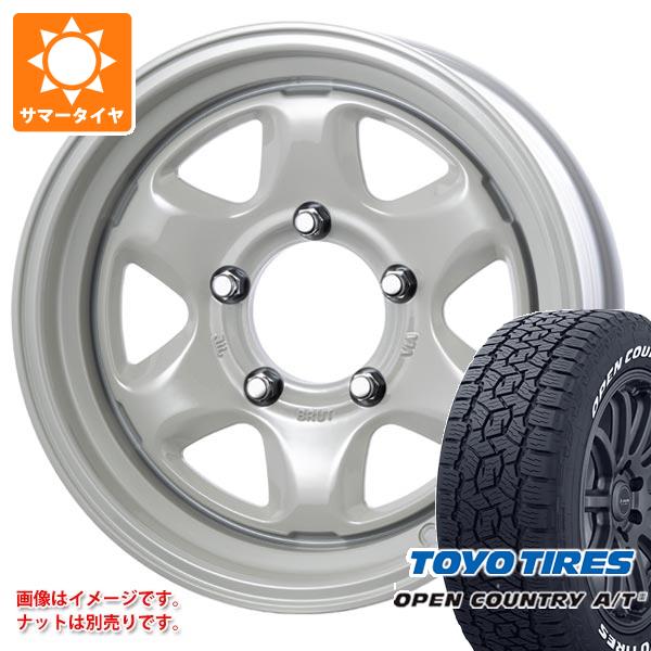 【タイヤ交換対象】ジムニーシエラ JB74W用 2026年製 サマータイヤ トーヨー オープンカントリー A/T3 215/70R16 100T ホワイトレター ブルート BR-44 6.5-16 タイヤホイール4本セット｜タイヤ1番OFF-ROAD