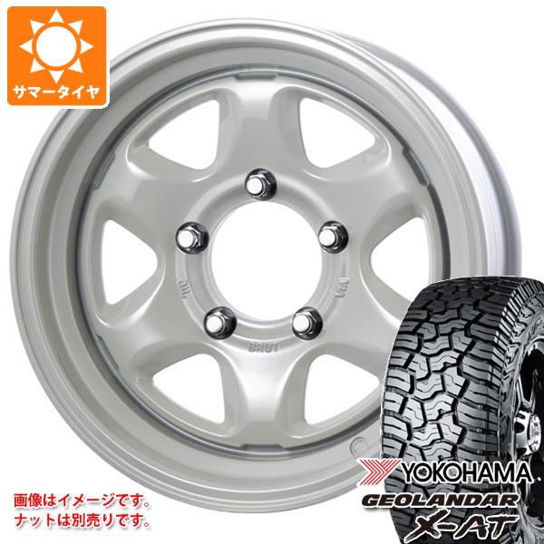【タイヤ交換対象】5本セット ジムニーシエラ JB74W用 2026年製 サマータイヤ ヨコハマ ジオランダー X-AT G016 LT215/70R16 100/97Q ブラックレター ブルート BR-44 6.5-16 タイヤホイール5本セット|タイヤ1番OFF-ROAD