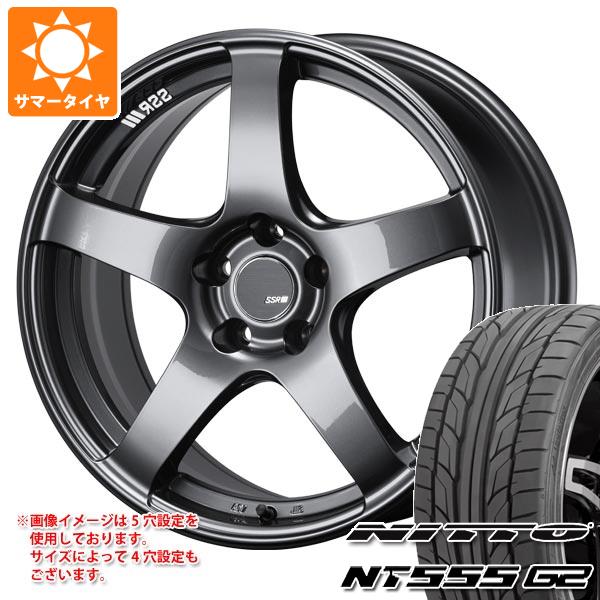 【タイヤ交換対象】サマータイヤ 215/45R17 91W XL ニットー NT555 G2 SSR GTV01 7.0-17 タイヤホイール4本セット