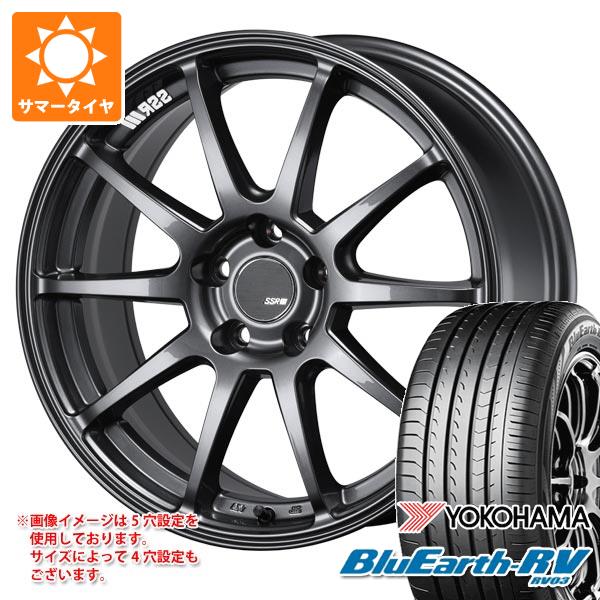 【タイヤ交換対象】サマータイヤ 245/40R19 98W XL ヨコハマ ブルーアースRV RV03 SSR GTV02 8.5-19 タイヤホイール4本セット