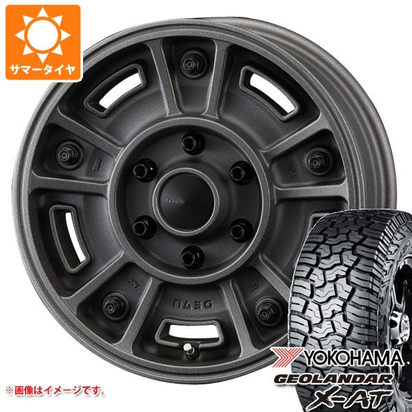 【タイヤ交換対象】ハイエース 200系用 2026年製 サマータイヤ ヨコハマ ジオランダー X-AT G016 LT215/70R16 100/97Q ブラックレター クリムソン ディーン BJ メキシカン 6.5-16 タイヤホイール4本セット|タイヤ1番OFF-ROAD
