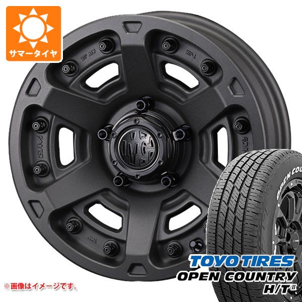 【タイヤ交換対象】5本セット スズキ ジムニーシエラ JB74W用 2026年製 サマータイヤ トーヨー オープンカントリー H/T2 215/70R16 100H ホワイトレター クリムソン MG アーマー FF 6.0-16 タイヤホイール5本セット|タイヤ1番OFF-ROAD