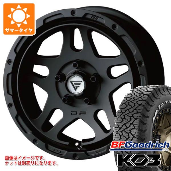 【タイヤ交換対象】デリカD5用 サマータイヤ BFグッドリッチ オールテレーンT/A KO3 LT225/75R16 115/112S ホワイトレター デルタフォース オーバーランダー 7.0-16 タイヤホイール4本セット｜タイヤ1番OFF-ROAD