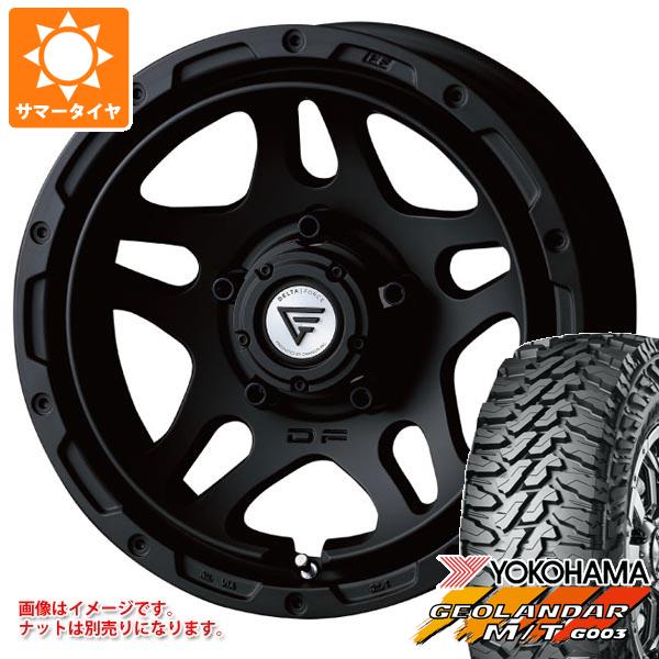 【タイヤ交換対象】5本セット スズキ ジムニーノマド JC74W用 サマータイヤ 2026年製 ヨコハマ ジオランダー M/T G003 LT215/70R16 100/ 97Q デルタフォース オーバーランダー 6.0-16 タイヤホイール5本セット