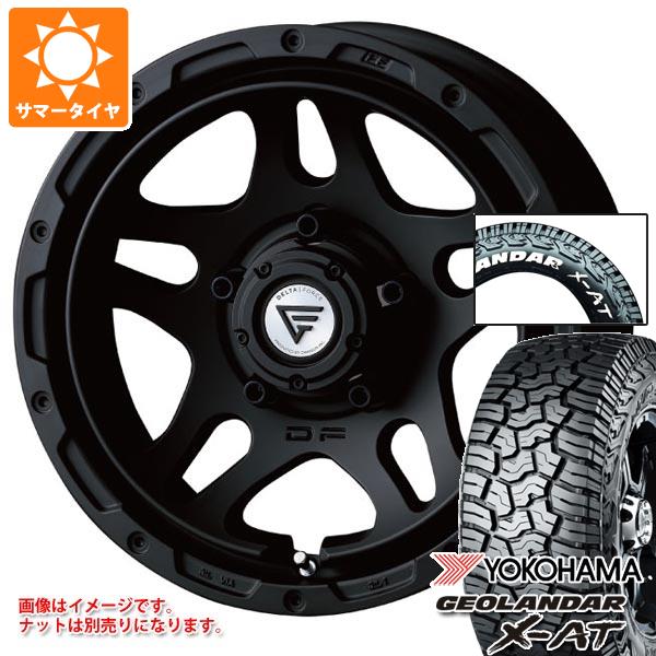 【タイヤ交換対象】5本セット スズキ ジムニーノマド JC74W用 2026年製 サマータイヤ ヨコハマ ジオランダー X-AT G016 225/70R16 103S ホワイトレター デルタフォース オーバーランダー 6.0-16 タイヤホイール5本セット 149,688円