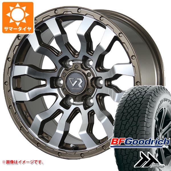 【タイヤ交換対象】サマータイヤ 265/65R17 112T BFグッドリッチ トレールテレーンT/A アウトラインホワイトレター ヴァブロ RR-01 8.0-17 タイヤホイール4本セット｜タイヤ1番OFF-ROAD