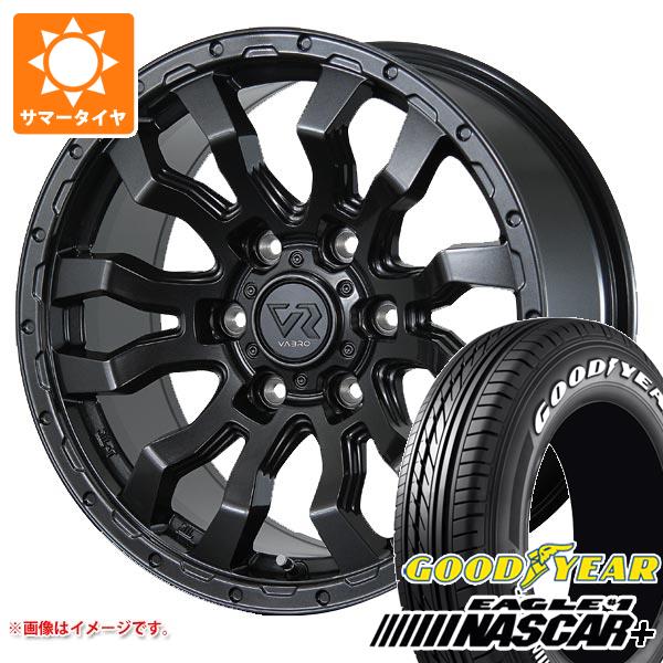 【タイヤ交換対象】ハイエース 200系用 2026年製 サマータイヤ グッドイヤー イーグル #1 ナスカープラス 215/65R16C 109/107R ホワイトレター ヴァブロ RR-01 6.5-16 タイヤホイール4本セット|タイヤ1番OFF-ROAD