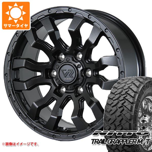 【タイヤ交換対象】サマータイヤ 265/70R17 121/118Q ニットー トレイルグラップラー M/T ヴァブロ RR-01 8.0-17 タイヤホイール4本セット|タイヤ1番OFF-ROAD