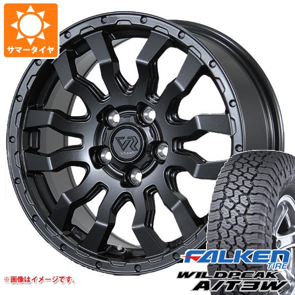 【タイヤ交換対象】サマータイヤ 235/70R16 109T XL ファルケン ワイルドピーク A/T3W ヴァブロ RR-01 7.0-16 タイヤホイール4本セット｜タイヤ1番OFF-ROAD