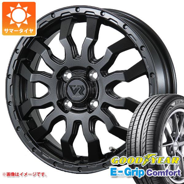 【タイヤ交換対象】サマータイヤ 165/55R14 72V グッドイヤー エフィシエントグリップコンフォート ヴァブロ RR-01 4.5-14 タイヤホイール4本セット