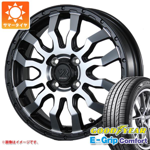 【タイヤ交換対象】サマータイヤ 165/55R14 72V グッドイヤー エフィシエントグリップコンフォート ヴァブロ RR-01 4.5-14 タイヤホイール4本セット｜タイヤ1番OFF-ROAD