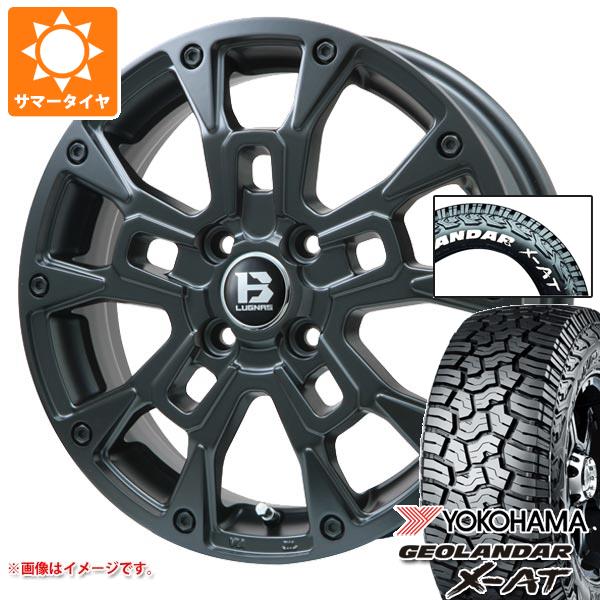 【タイヤ交換対象】ハスラー用 2026年製 サマータイヤ ヨコハマ ジオランダー X-AT G016 175/80R14 99/98N LT ホワイトレター G016A Bラグナス BRD 4.5-14 タイヤホイール4本セット｜タイヤ1番OFF-ROAD