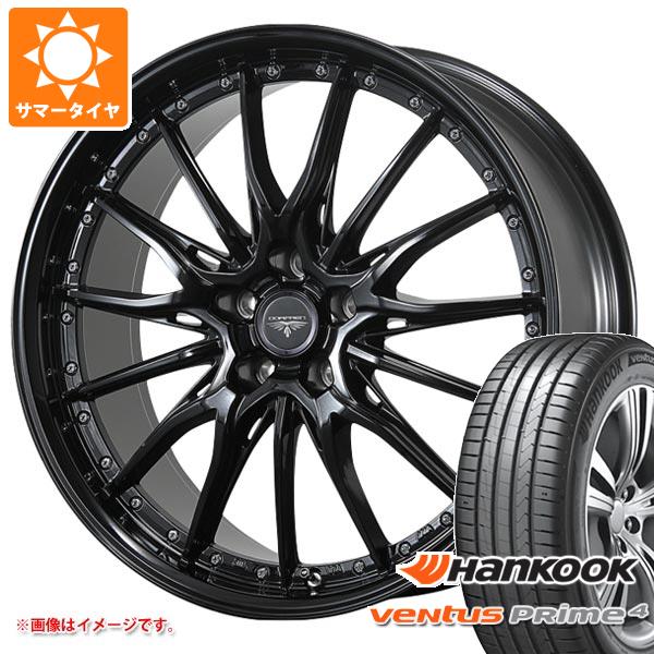 【タイヤ交換対象】サマータイヤ 225/50R17 98W XL ハンコック ベンタス プライム4 K135 ドルフレン ヒューヴァー 7.0-17 タイヤホイール4本セット