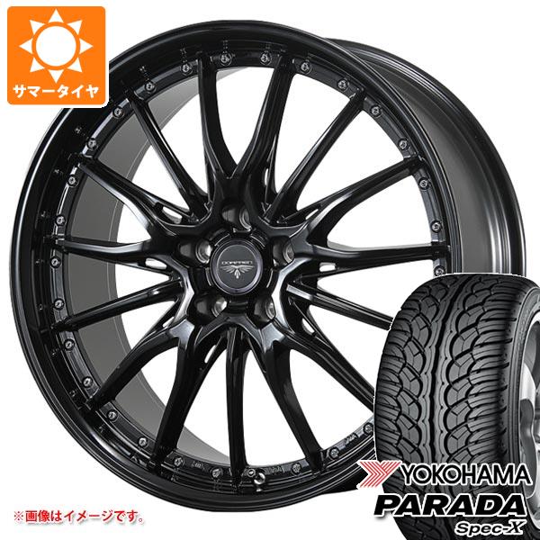 【タイヤ交換対象】サマータイヤ 255/40R20 101V REINF ヨコハマ パラダ スペック-X PA02 ドルフレン ヒューヴァー 8.5-20 タイヤホイール4本セット