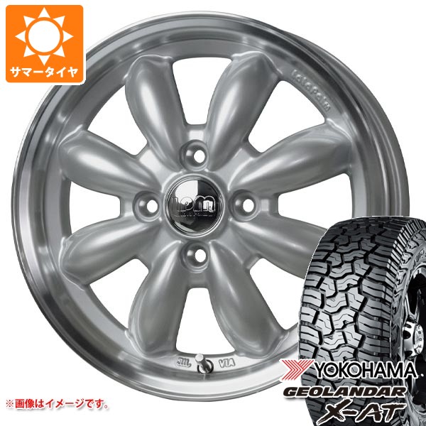 【タイヤ交換対象】2026年製 サマータイヤ 145R14 85/83Q ヨコハマ ジオランダー X-AT G016 ブラックレター G016A ララパーム カップ2 4.5-14 タイヤホイール4本セット|タイヤ1番OFF-ROAD