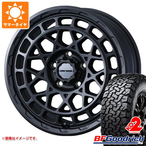 【タイヤ交換対象】5本セット ジープ ラングラー JK/JL系用 サマータイヤ BFグッドリッチ オールテレーンT/A KO2 33x12.50R17LT 120S ブラックレター マッドヴァンスX タイプM タイヤホイール5本セット|タイヤ1番OFF-ROAD
