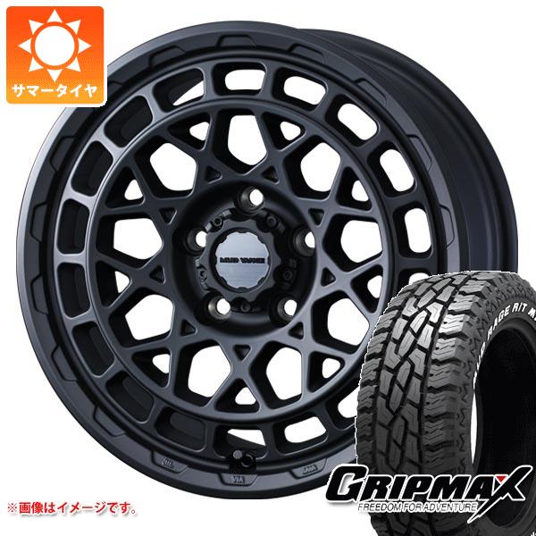【タイヤ交換対象】5本セット ジープ ラングラー JK/JL系用 サマータイヤ グリップマックス マッドレイジ R/T MAX LT275/70R17 121/118Q ホワイトレター マッドヴァンスX タイプM タイヤホイール5本セット