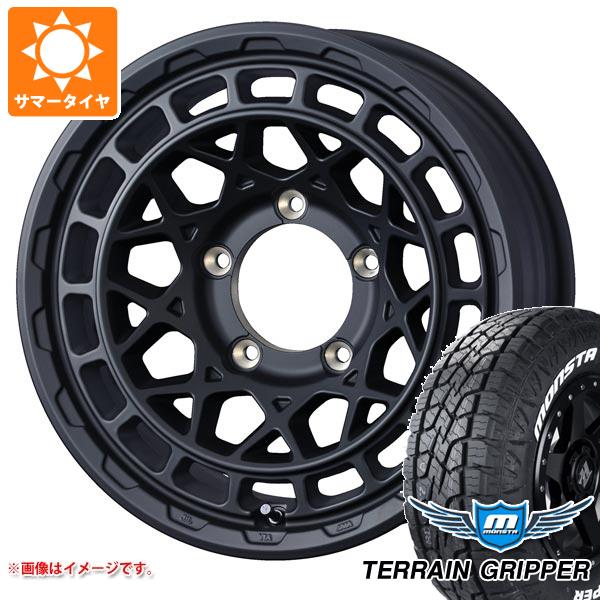 【タイヤ交換対象】ジムニーシエラ JB74W用 2026年製 サマータイヤ モンスタ テレーングリッパー 215/70R16 107/105Q LT ホワイトレター マッドヴァンスX タイプM 6.0-16 タイヤホイール4本セット|タイヤ1番OFF-ROAD
