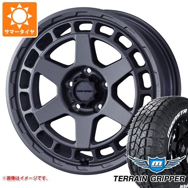 【タイヤ交換対象】RAV4 50系用 サマータイヤ モンスタ テレーングリッパー 265/65R17 116T XL ホワイトレター マッドヴァンスX タイプS 7.0-17 タイヤホイール4本セット