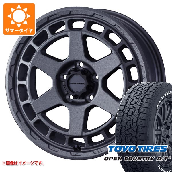 【タイヤ交換対象】デリカD5用 2026年製 サマータイヤ トーヨー オープンカントリー A/T3 225/65R17 102H ホワイトレター マッドヴァンスX タイプS 7.0-17 タイヤホイール4本セット｜タイヤ1番OFF-ROAD