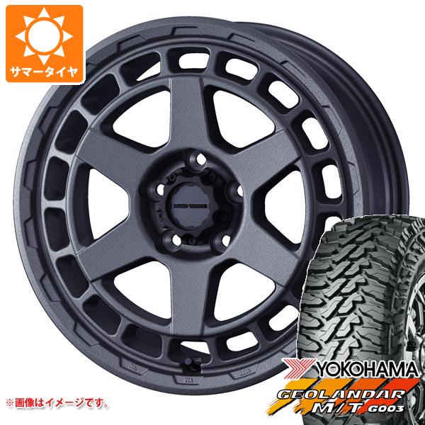 【タイヤ交換対象】デリカD5用 サマータイヤ ヨコハマ ジオランダー M/T G003 225/70R16 103S マッドヴァンスX タイプS 7.0-16 タイヤホイール4本セット|タイヤ1番OFF-ROAD