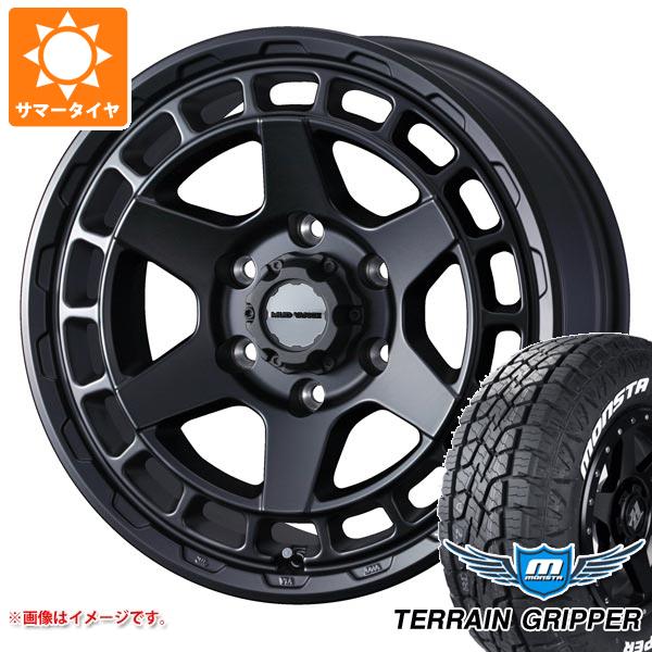 【タイヤ交換対象】ランドクルーザー プラド 150系用 サマータイヤ モンスタ テレーングリッパー 265/65R17 116T XL ホワイトレター マッドヴァンスX タイプS 8.0-17 タイヤホイール4本セット|タイヤ1番OFF-ROAD