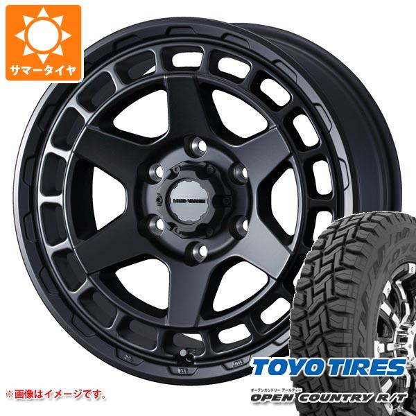【タイヤ交換対象】NV350キャラバン E26用 2026年製 サマータイヤ トーヨー オープンカントリー R/T 215/65R16C 109/107Q ホワイトレター マッドヴァンスX タイプS 6.5-16 タイヤホイール4本セット｜タイヤ1番OFF-ROAD