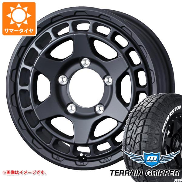 【タイヤ交換対象】ジムニーシエラ JB74W用 2026年製 サマータイヤ モンスタ テレーングリッパー 215/70R16 107/105Q LT ホワイトレター マッドヴァンスX タイプS 6.0-16 タイヤホイール4本セット|タイヤ1番OFF-ROAD