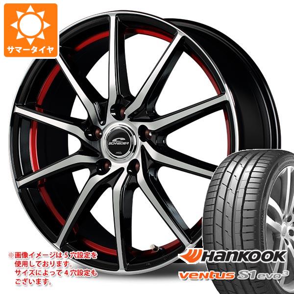 【タイヤ交換対象】サマータイヤ 225/50R18 99Y XL ハンコック ベンタス S1 エボ3 K127 MIDホイールズ RX810 7.0-18 タイヤホイール4本セット