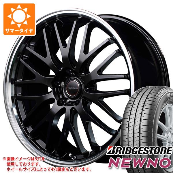 【タイヤ交換対象】サマータイヤ 175/60R16 82H ブリヂストン ニューノ ヴァーテックワン エグゼ10 6.0-16 タイヤホイール4本セット