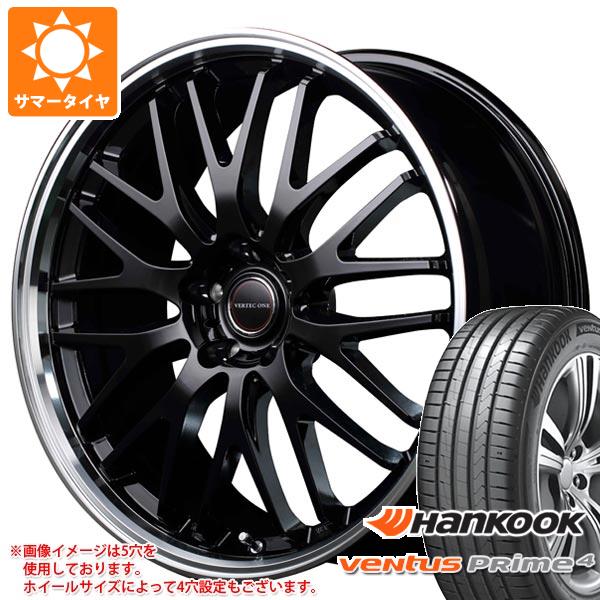 【タイヤ交換対象】サマータイヤ 225/45R17 94W XL ハンコック ベンタス プライム4 K135 ヴァーテックワン エグゼ10 7.0-17 タイヤホイール4本セット