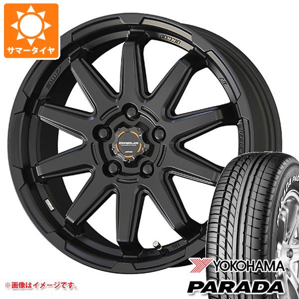 【タイヤ交換対象】2026年製 サマータイヤ 165/55R14 95/93N ヨコハマ パラダ PA03 ブラックレター サーキュラー C10S 4.5-14 タイヤホイール4本セット